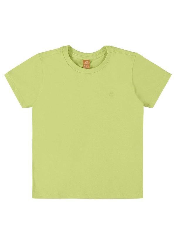 Camiseta para Menino em Meia Malha Verde