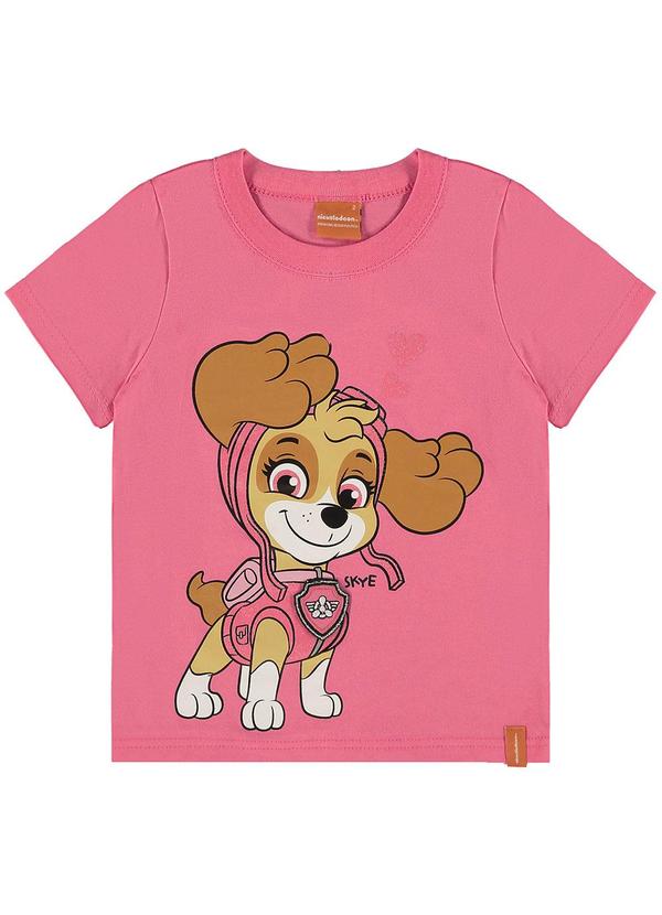 Camiseta Rosa Escuro Skye Patrulha Canina®