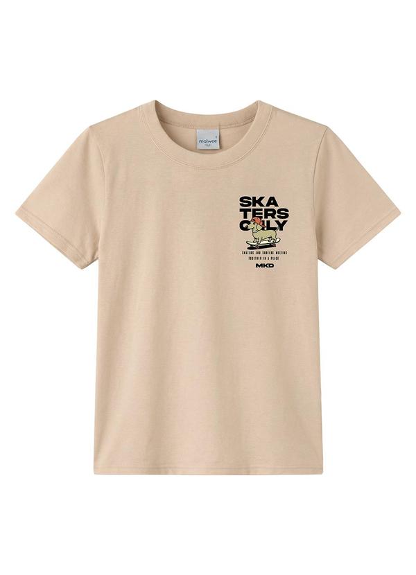 Camiseta Skaters Only Bege
