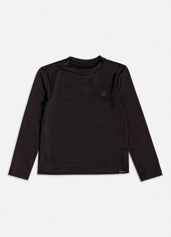 Camiseta Térmica Preta Preto