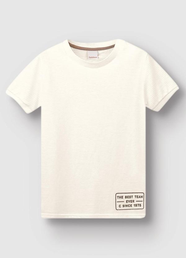 Camiseta The Best Team Ever Off White
