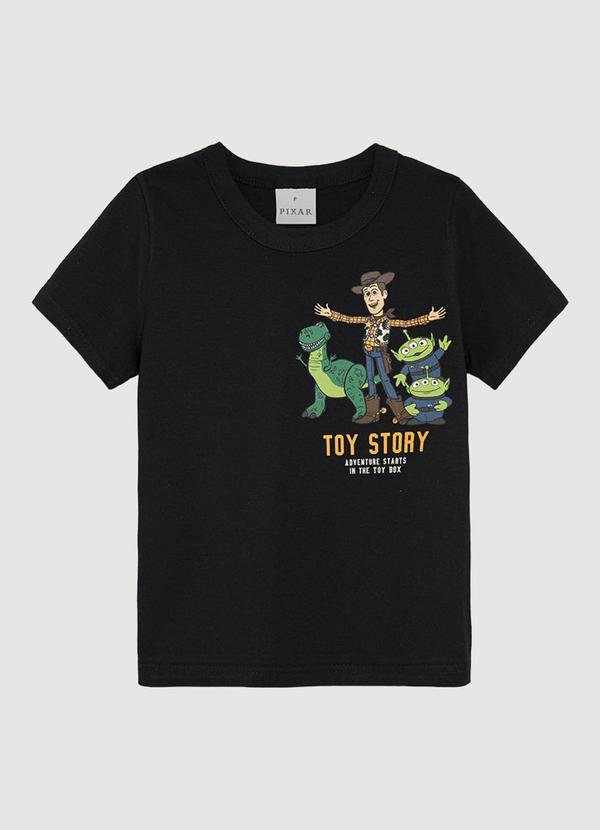 Camiseta Toy Story® em Malha Preto