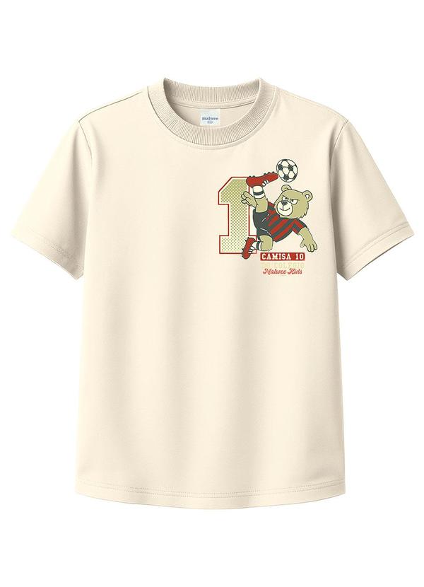 Camiseta Ursinho Jogador Off White