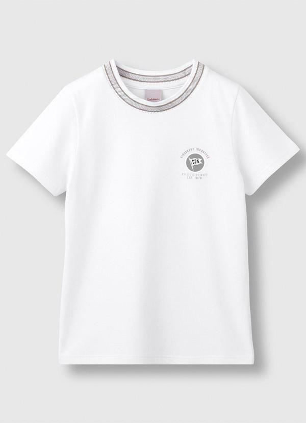 Camiseta Visionary com Bordado Branco