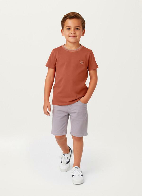 Camiseta Visionary com Bordado Terracota