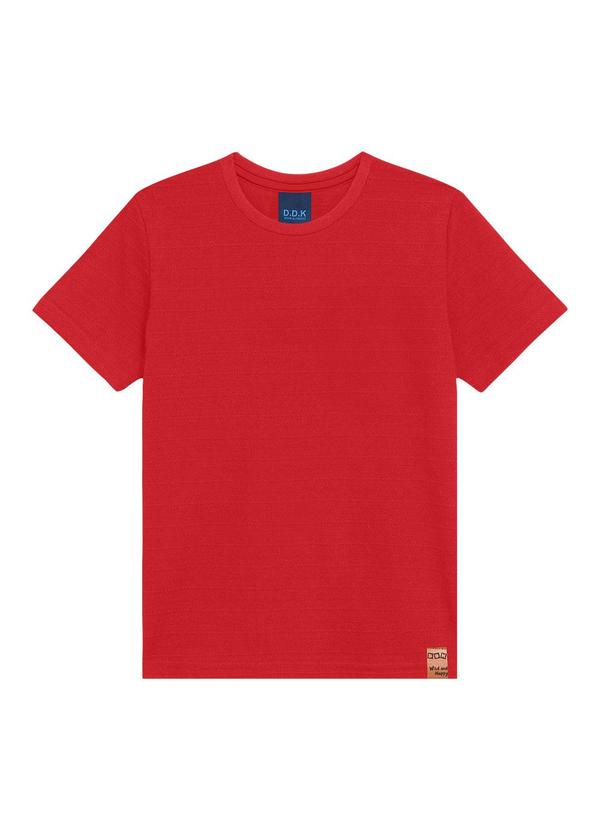 Camiseta Wild And Happy Vermelho
