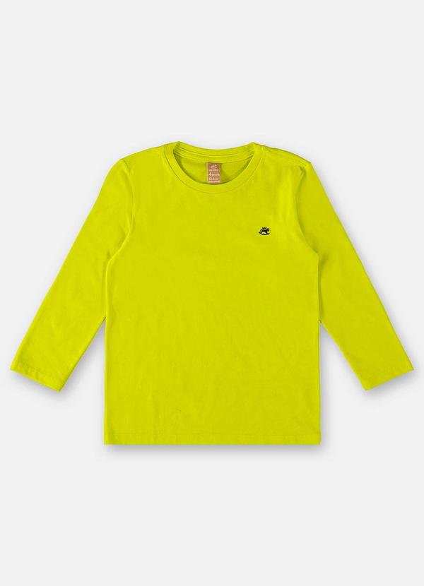Vista 2 Camiseta Básica Infantil Menino Verde Up Baby Up Baby