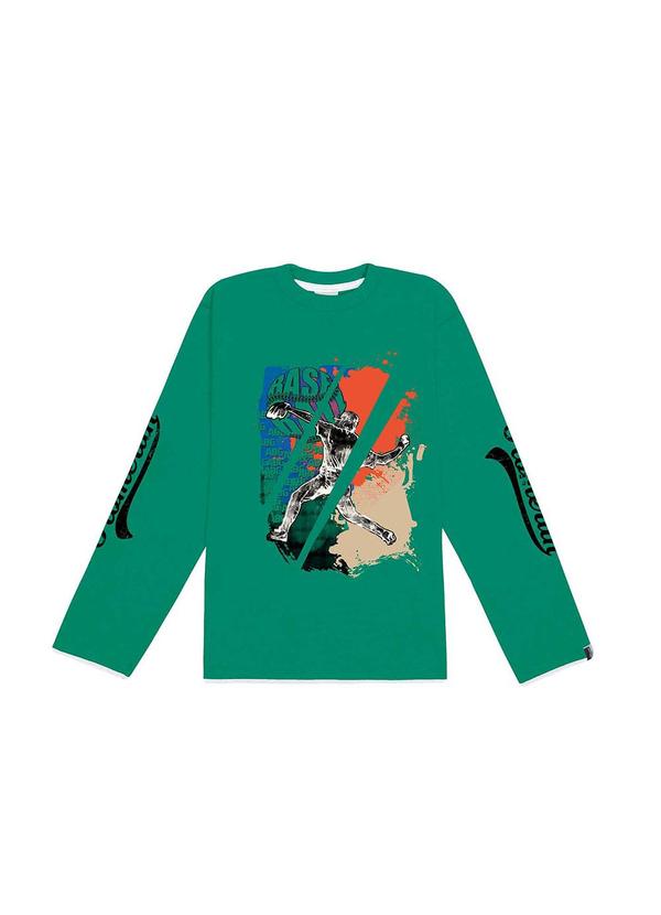 Vista 2 Camiseta Basquet Verde Abrange Abrange