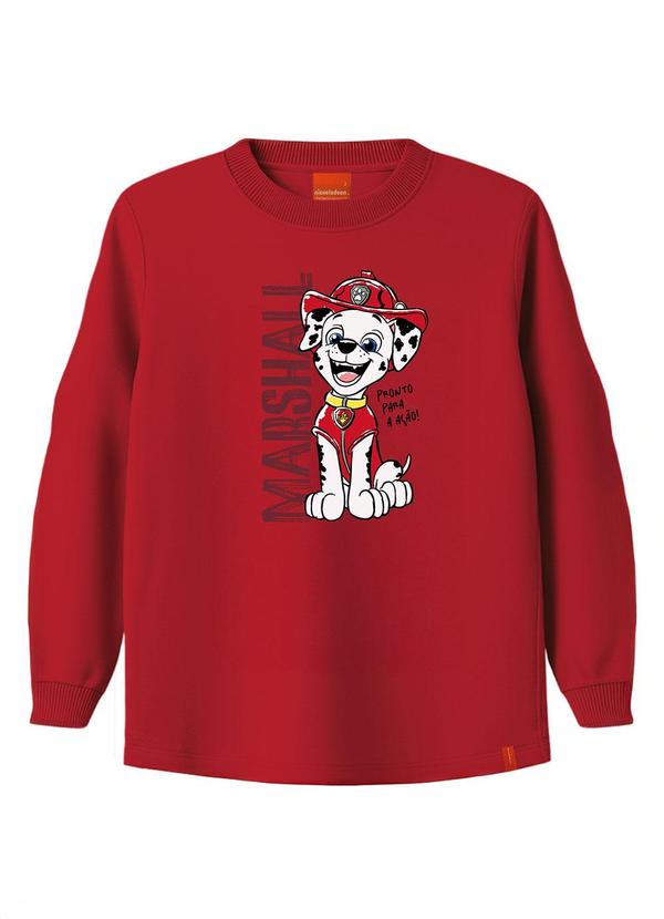 Camiseta em Malha Marshall® Vermelho
