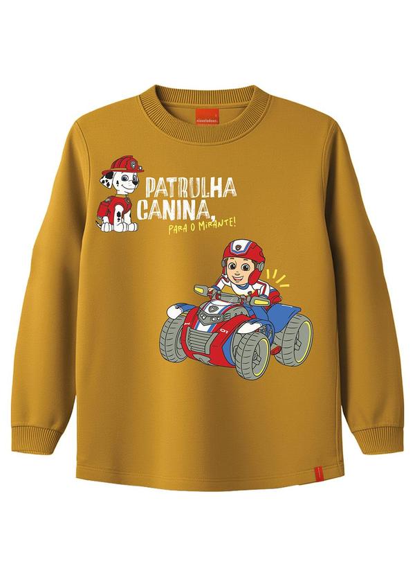 Camiseta em Malha Patrulha Canina® Amarelo