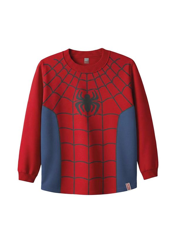 Camiseta Homem-Aranha® em Malha Vermelho