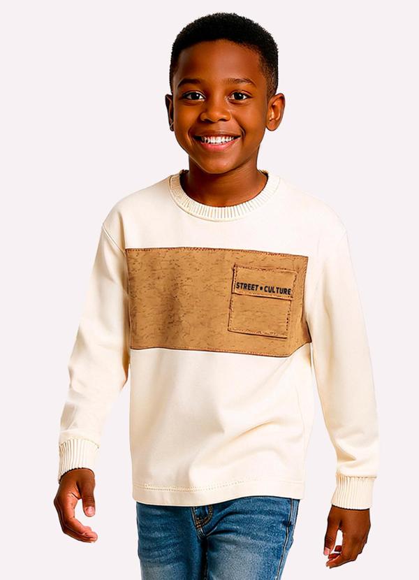 Camiseta Infantil Menino em Algodão Branco