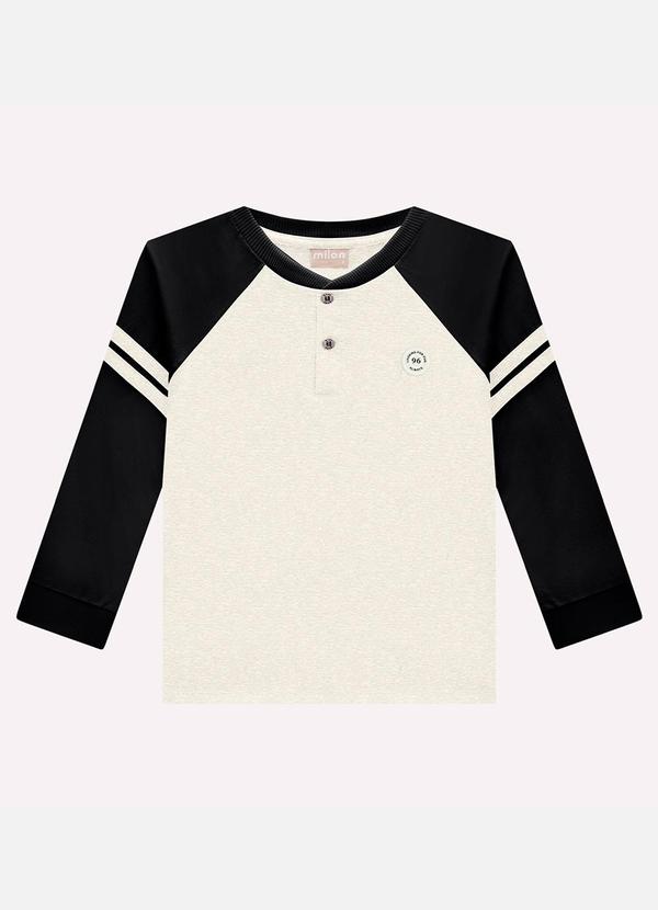 Camiseta Infantil Menino em Algodão Cinza