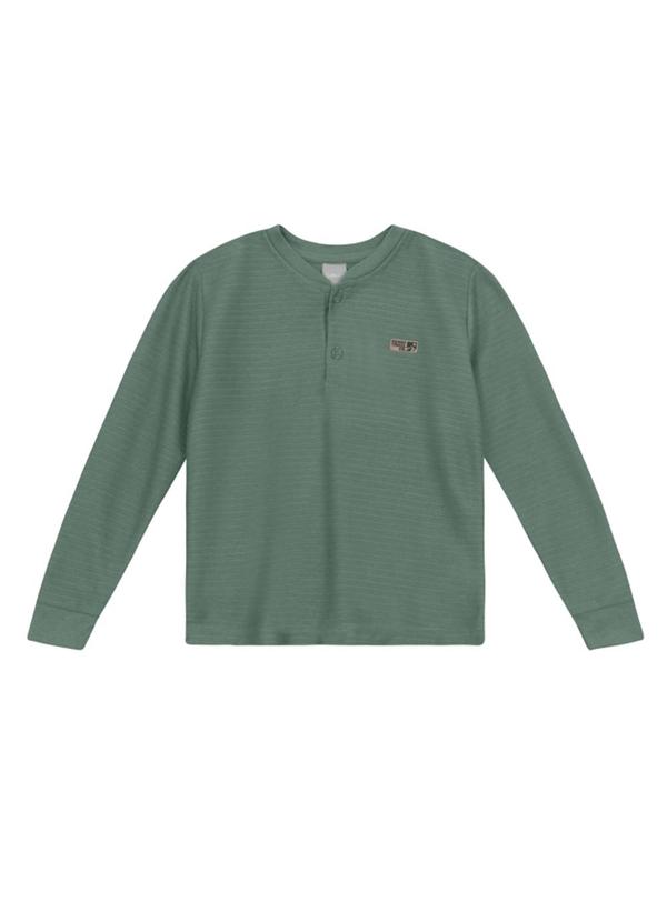 Camiseta Infantil Menino em Malha Azul