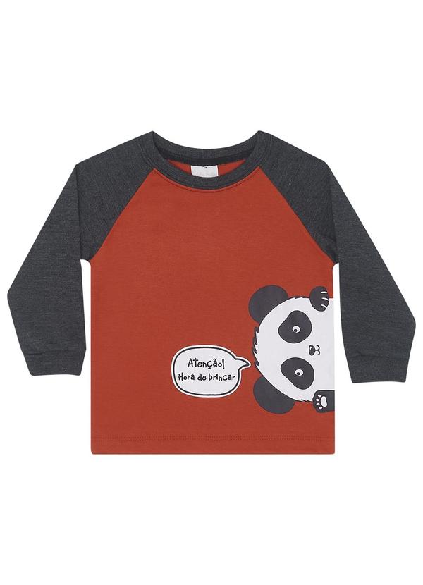Camiseta Meia Malha Vermelho