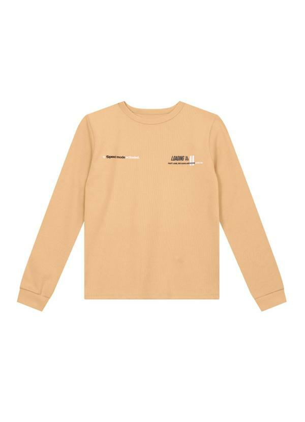 Camiseta Teen Menino em Moletinho Amarelo