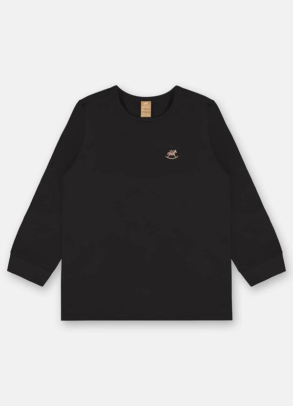 Camiseta Unissex Térmica Preto