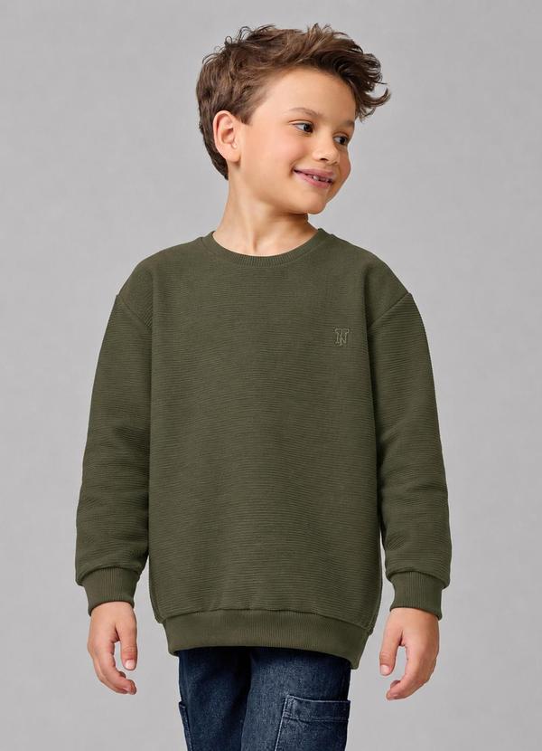 Blusão Infantil Gorgurinho Masculino Verde