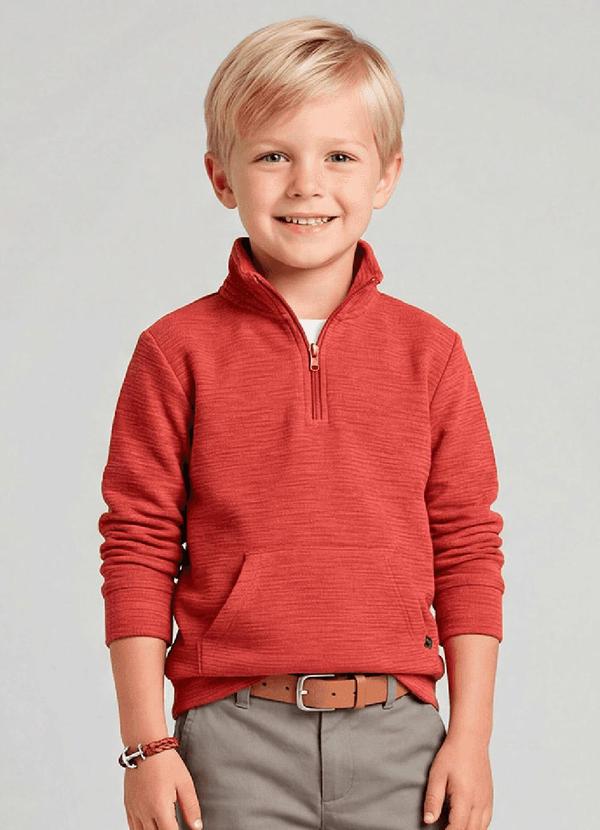 Vista 2 Blusão Infantil Masculino Marrom Trick Nick Trick Nick