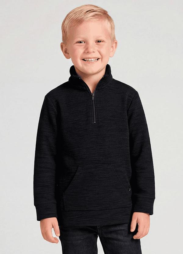Blusão Infantil Masculino Preto