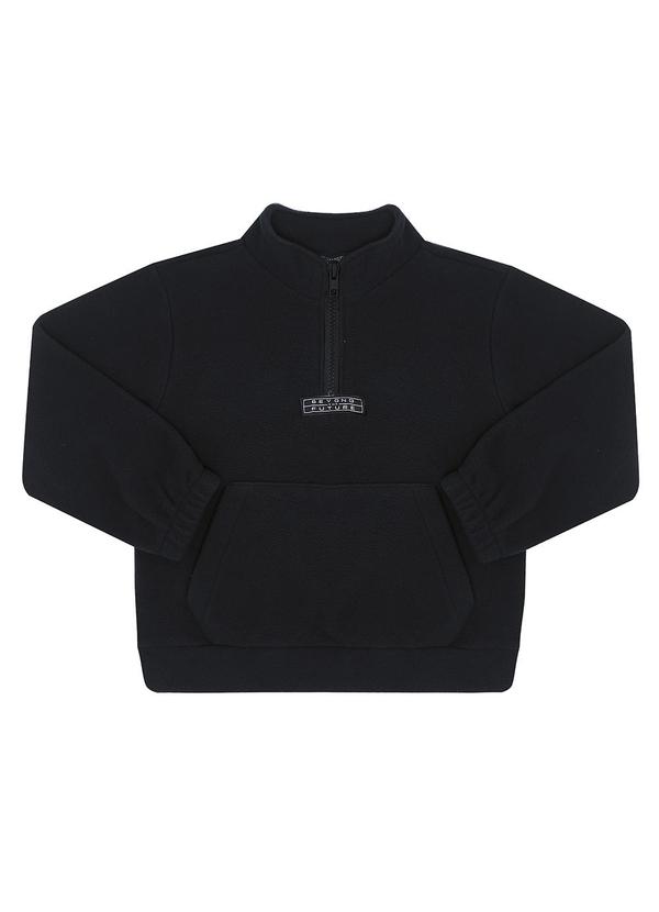Blusao Malha Soft Preto