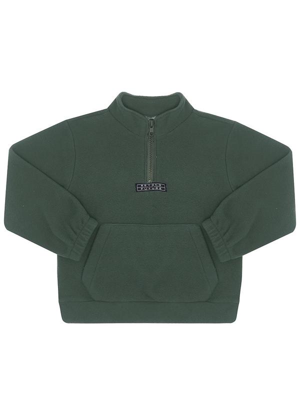Blusao Malha Soft Verde