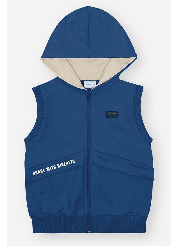 Colete Infantil Menino Brave Azul