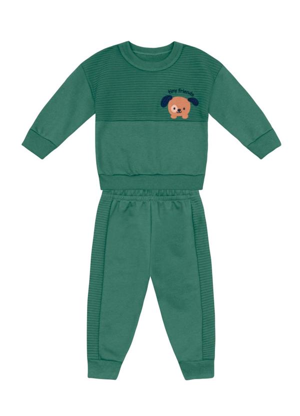 Conjunto Bebê Menino Verde