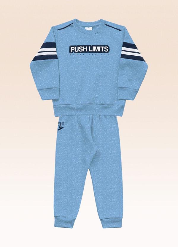 Conjunto Blusão e Calça Azul
