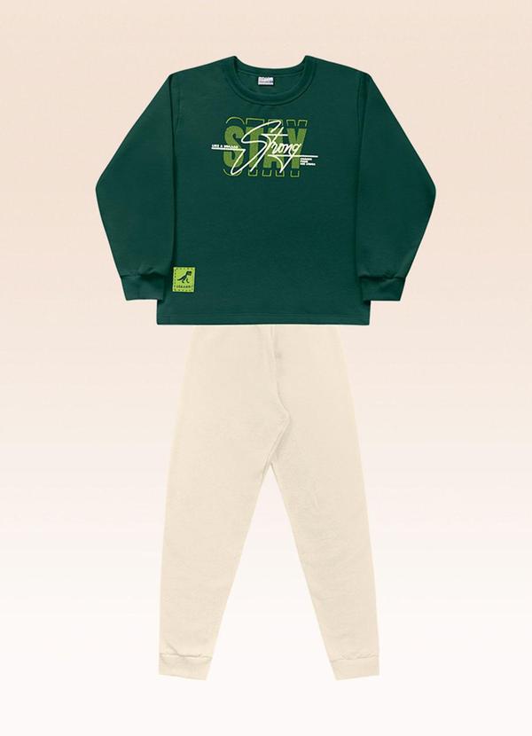 Conjunto Blusão e Calça Verde