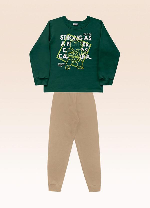 Conjunto Blusão e Calça Verde