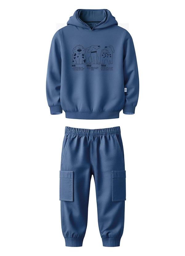 Conjunto Bob Fred Thor Azul