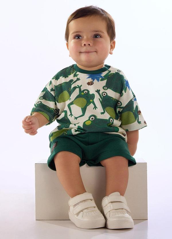 Conjunto Brejo para Bebê Menino Branco