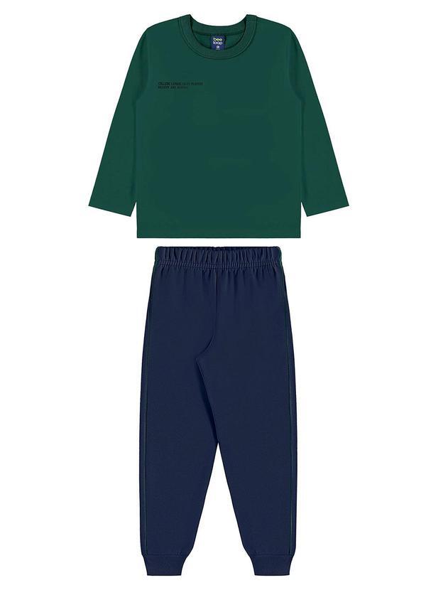 Conjunto Champions League Calça Verde