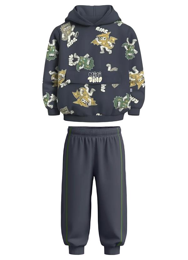 Conjunto Dinossauros Roar Cinza