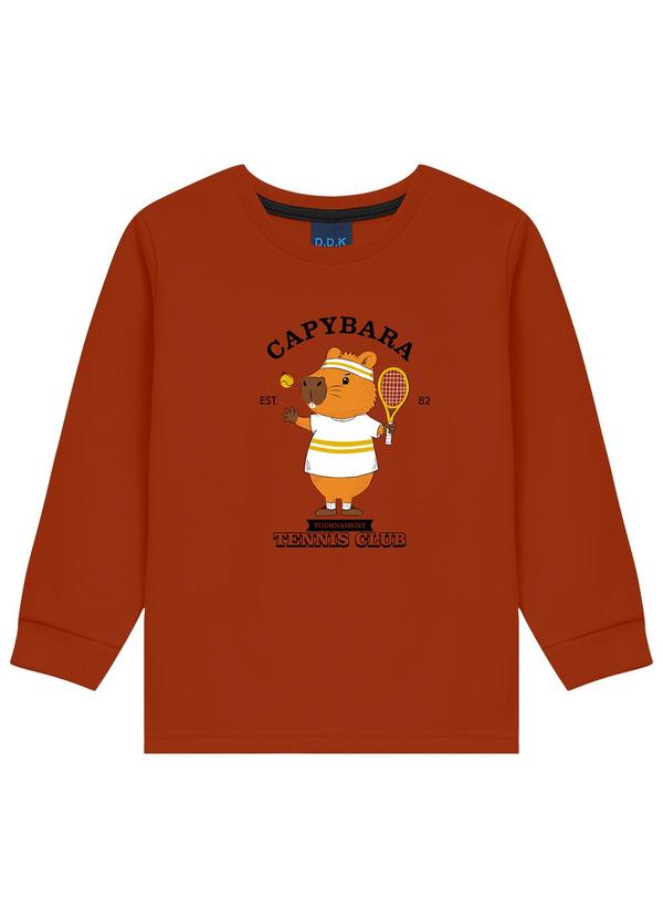 Conjunto Infantil Capybara Terracota