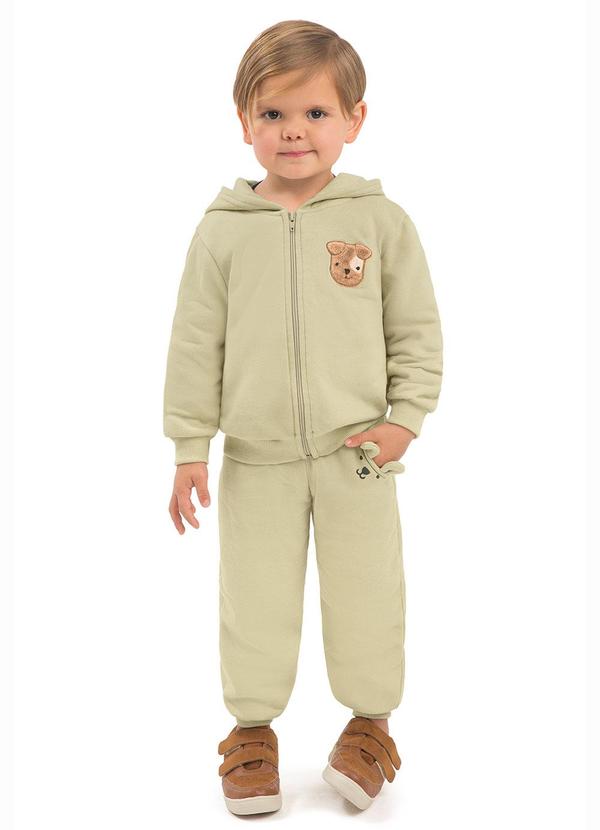 Conjunto Infantil de Inverno Bege