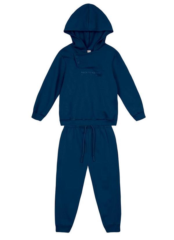 Conjunto Infantil Divertido e Colorido Azul