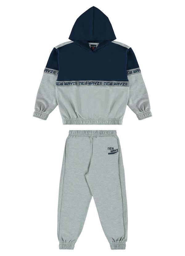 Conjunto Infantil em Moletom Azul