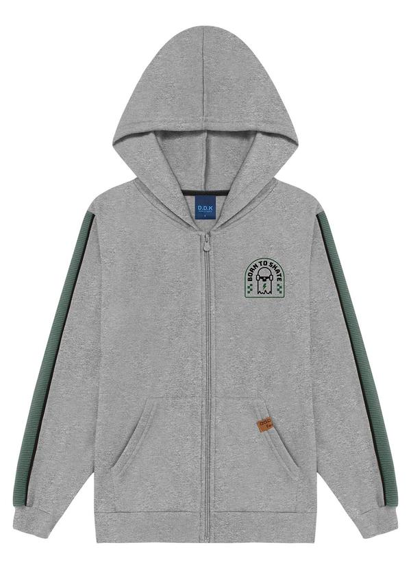 Conjunto Infantil Estampa Skate Cinza