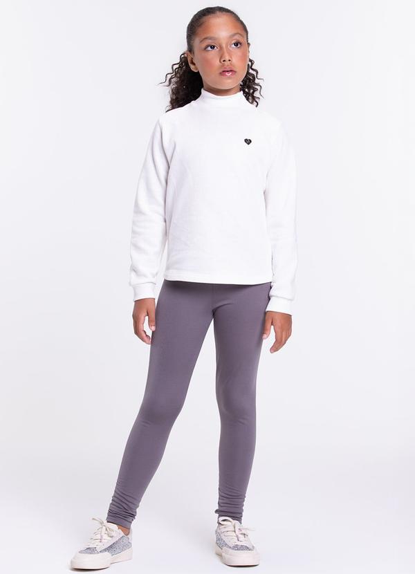 Vista 2 Conjunto Infantil Golinha com Pingente Off-White VIDA COSTEIRA VIDA COSTEIRA