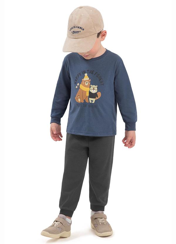 Conjunto Infantil Happy In The Forest Azul