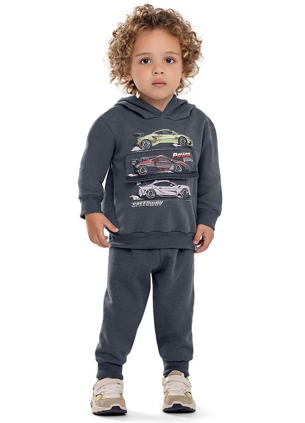 Conjunto Infantil Interativo Carros Cinza
