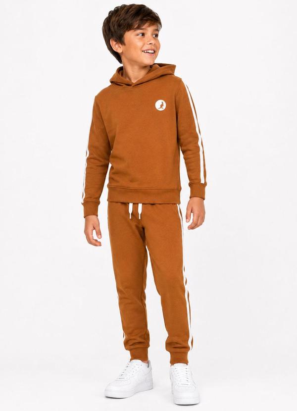 Conjunto Infantil Inverno Kangulu Caramelo