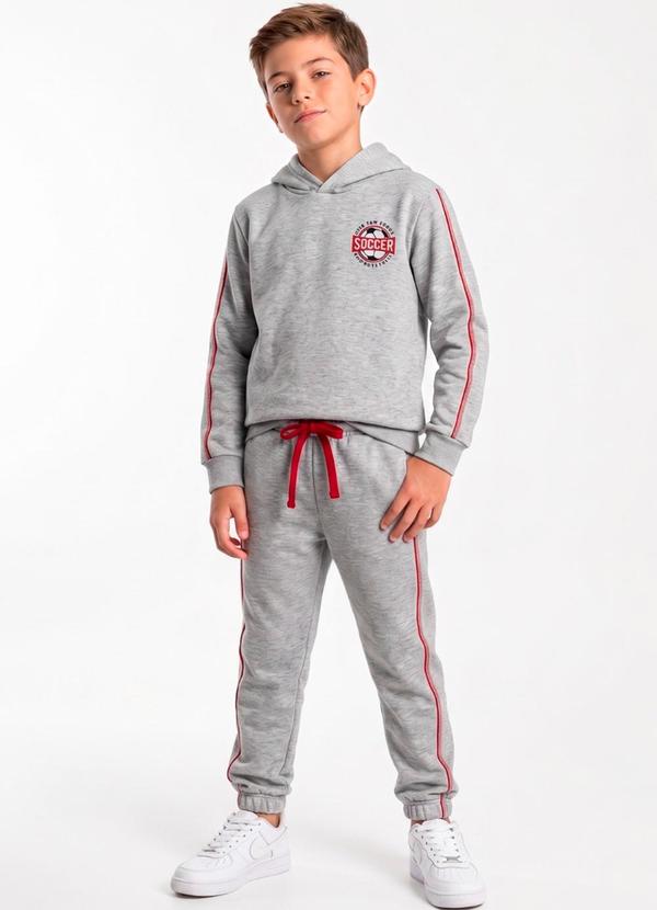 Conjunto Infantil Inverno Soccer Mescla Banana