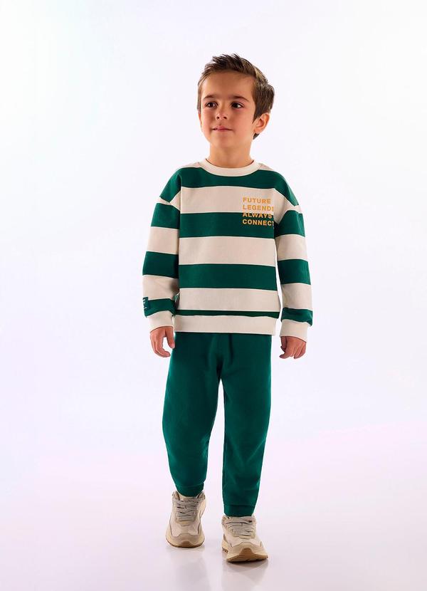 Conjunto Infantil Masc Molecotton Verde