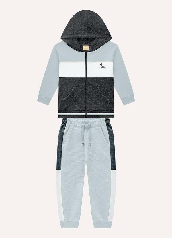 Conjunto Infantil Menino com Capuz Verde