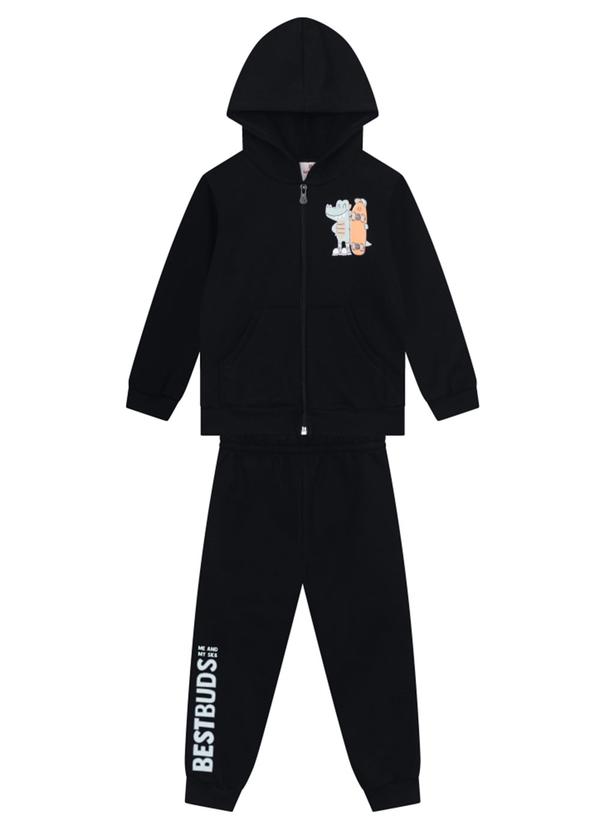 Conjunto Infantil Menino de Jacaré Preto