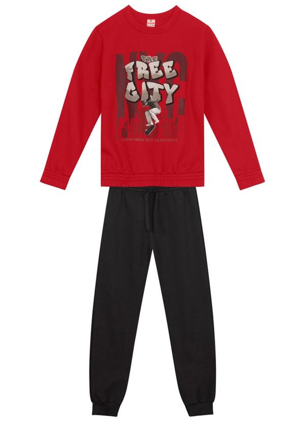 Vista 2 Conjunto Infantil Menino de SkateBordô Brandili Brandili