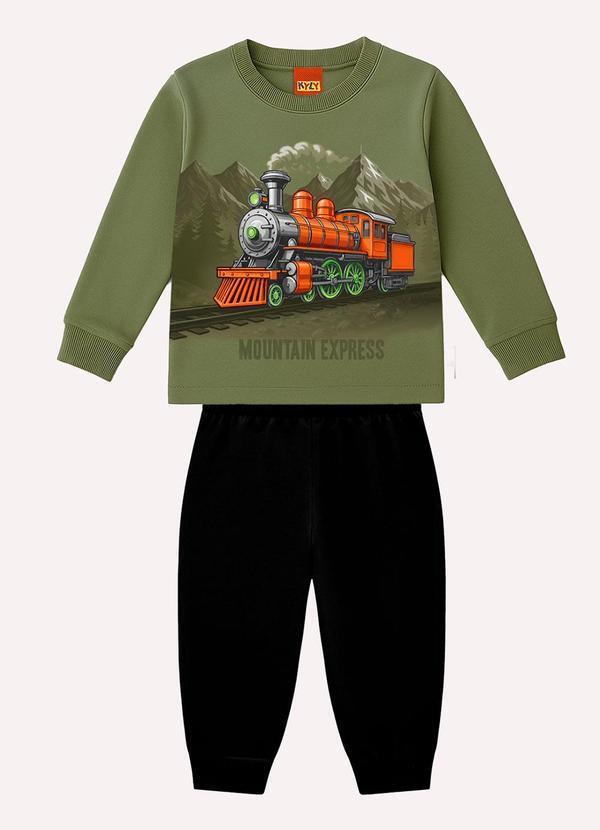 Conjunto Infantil Menino Estampa Verde